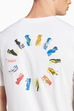 Футболка adidas F50 History Graphic - белый