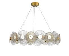 D2816-DW-8 BRASS (1) Люстра NW