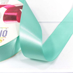 Лента Атласная 3,8см х 110м Полиэстер класс А (Бирюзовый)