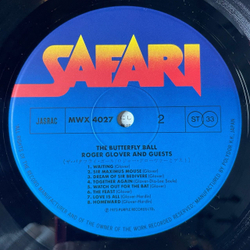Винтажная виниловая пластинка LP Roger Glover And Guests The Butterfly Ball And The Grasshopper Feast (Japan 1980) (No Obi)