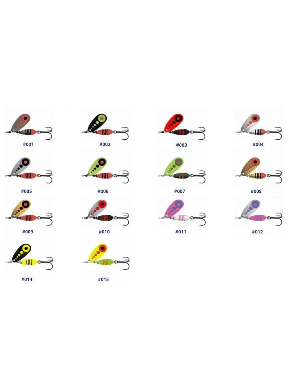 Блесна для рыбалки вращающаяся  Innova SR #4 12,0гр #015