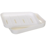 Мыльница Агата белая HM9008