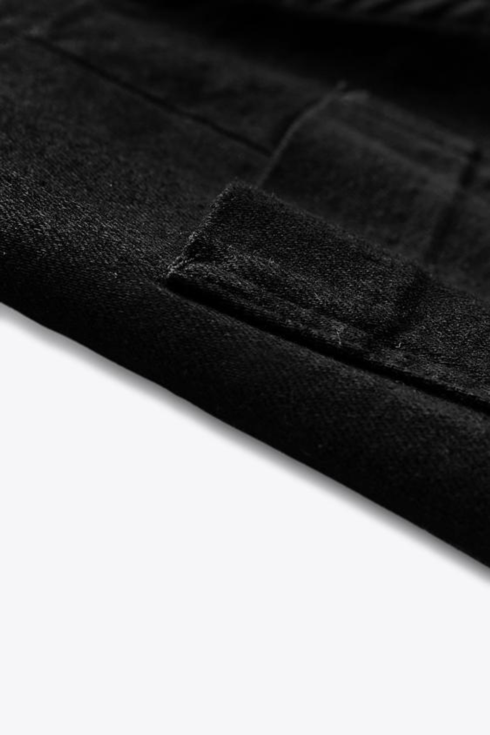 ZARA ДЖИНСЫ WIDE LEG С ВЫСОКОЙ ПОСАДКОЙ — ZW COLLECTION, ЧЕРНЫЙ