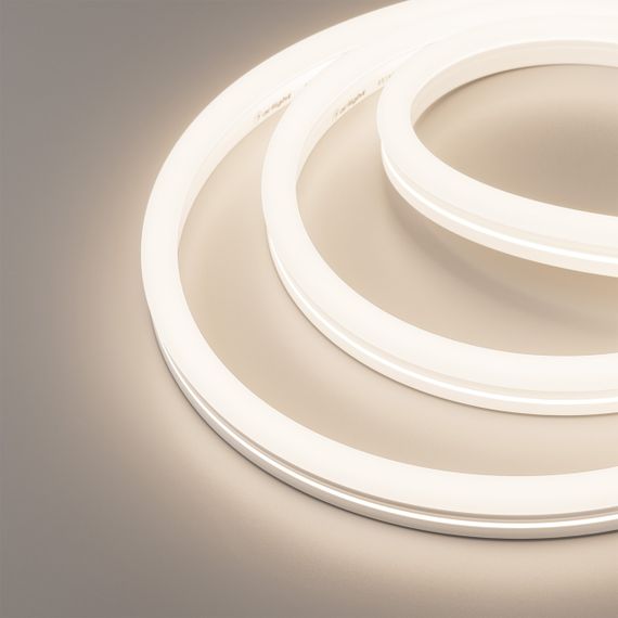 Светодиодная лента герметичная MOONLIGHT-SIDE-X336-12x24mm 230V Day4000 (11 W/m, IP65, 50m, wire x1) Arlight 051903