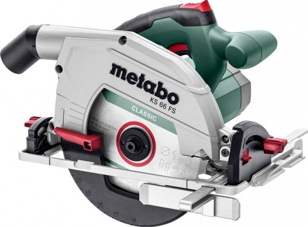 Пила циркулярная сетевая METABO KS 66 FS 601066000