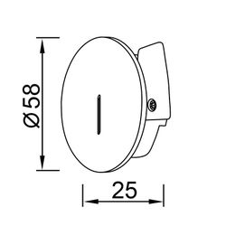 9290 Встраиваемый светильник SOTAVENTO
