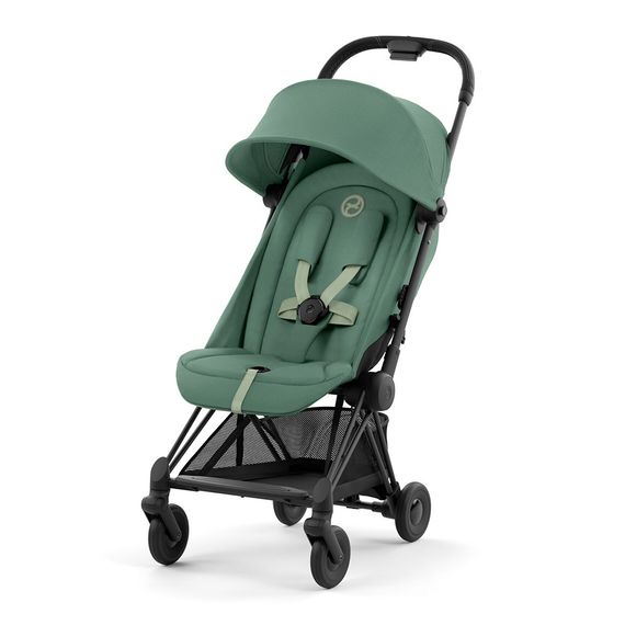 Прогулочная коляска Cybex Coya Leaf Green Matt Black