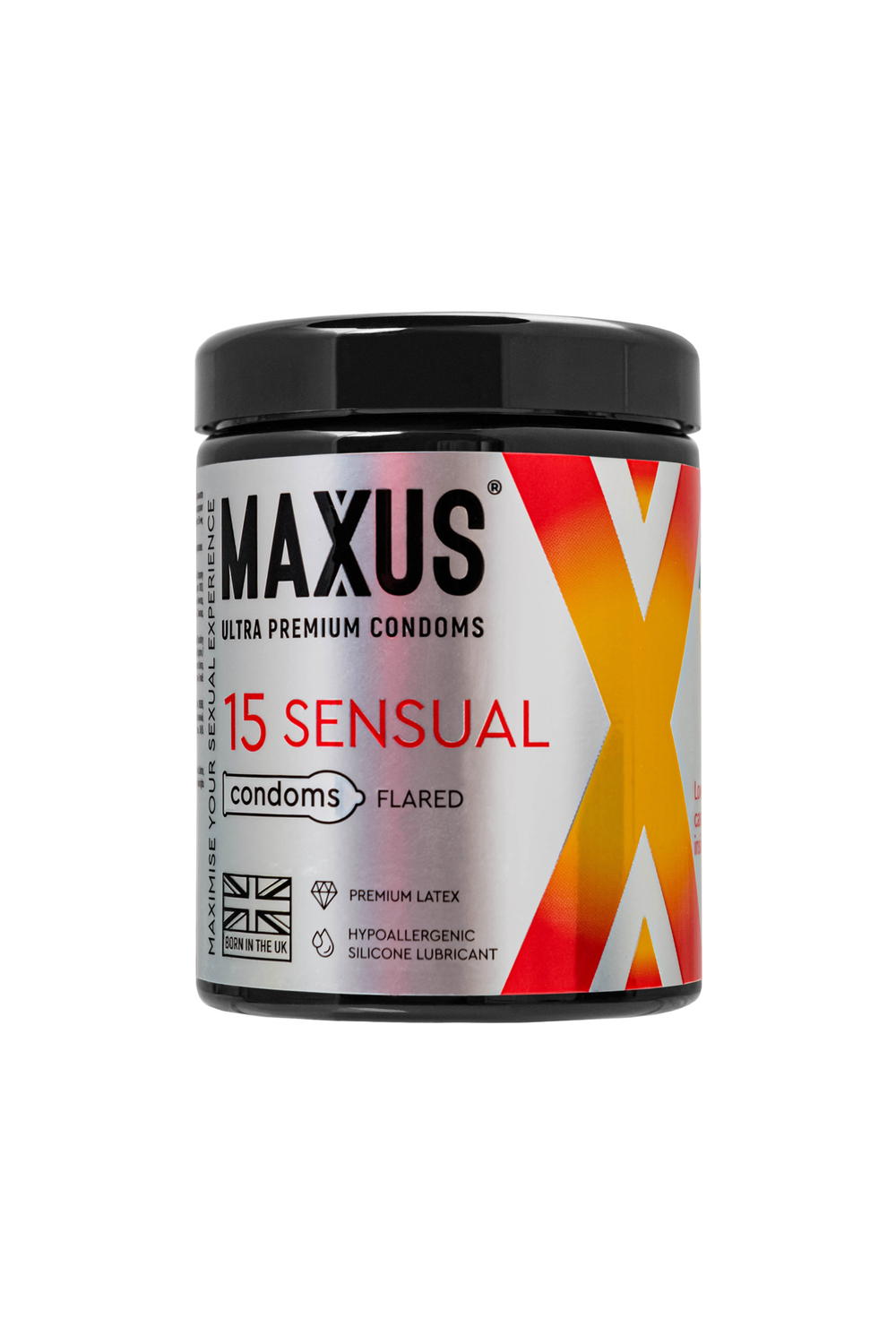 Презервативы Maxus Sensual анатомические пластиковом кейсе 15 шт