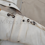 Женская кожаная куртка Brunello Cucinelli с меховым воротником