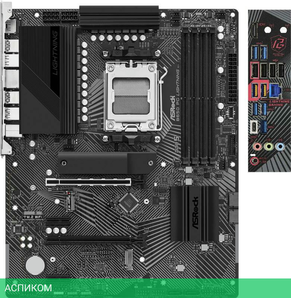 Материнская плата ASRock B650 PG Lightning DDR5