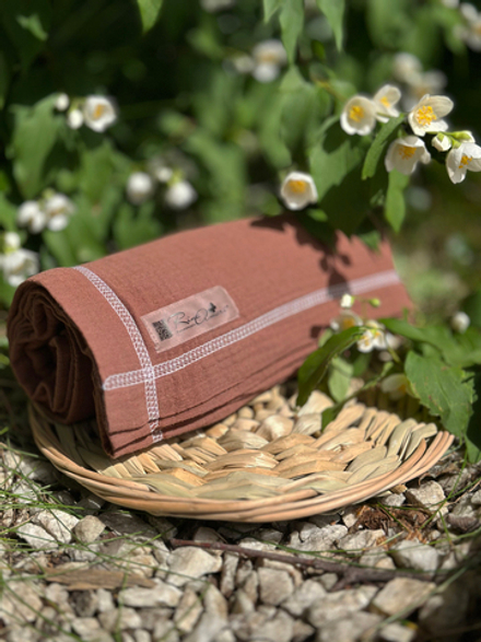 Муслиновая пеленка Шоколад 90*130 (+/-5см)