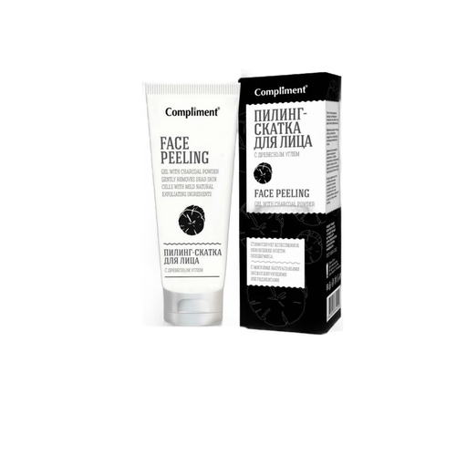 COMPLIMENT Пилинг-Скатка д/л 80мл Древес Уголь (74224)