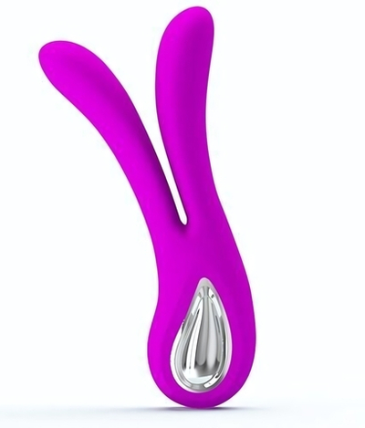 Сплит-вибратор Ulysses с двумя отростками - 16,5 см. (Цвет: лиловый)