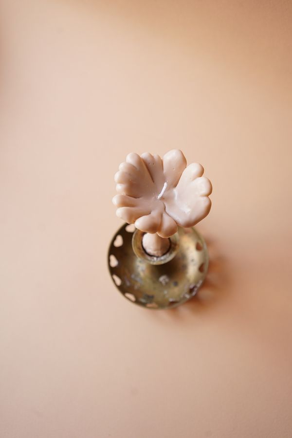 Свеча Гриб Лисичка Охра (Дымчатый уд) - фото 5