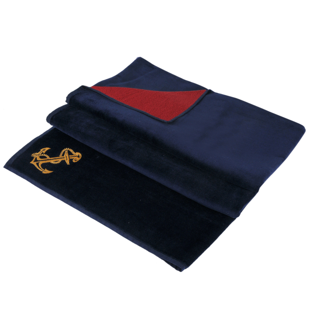 Полотенце пляжное 100х180 Casual Avenue Florida красный/темно-синий