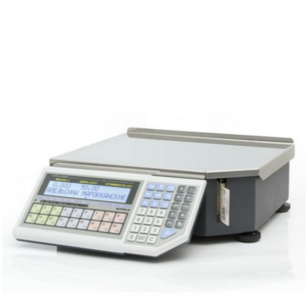 Весы с печатью этикеток ШТРИХ-ПРИНТ ФI 15