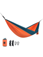 Гамак Naturehike Ultralight NH21DC011 340T двухместный ультралегкий оранжевый, 290x180 см