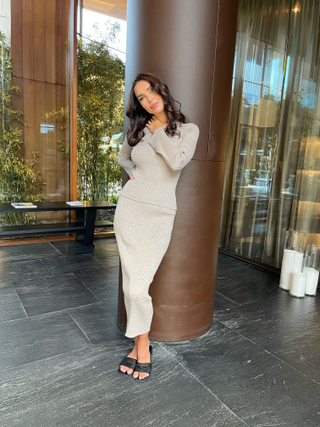 Юбка OLIVIA, серо-бежевый