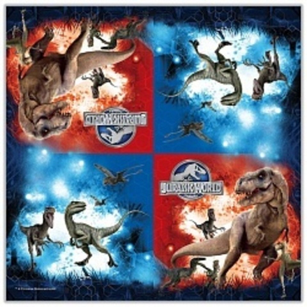 Распродажа Салфетки Парк Юрского периода 33*33см 20шт.