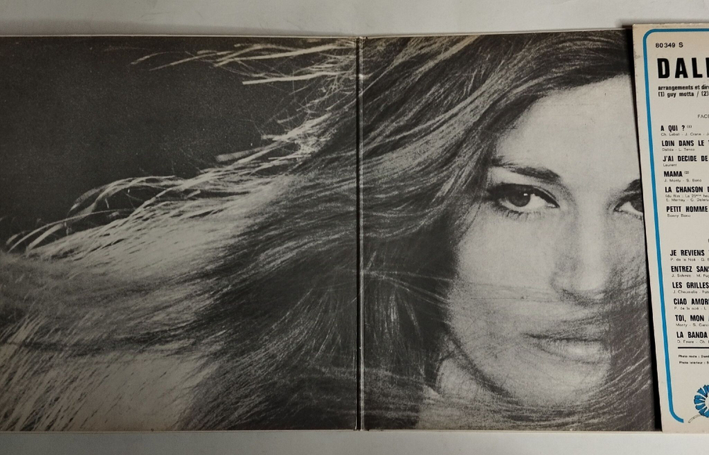 Винтажная виниловая пластинка LP Dalida Далида Olympia 67 (France 1967)