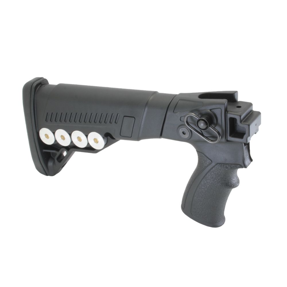 Комплект: Телескопический приклад на Сайгу охотвариант, нескладную, DLG Tactical