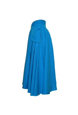 Юбка-солнце голубая 26-14SS