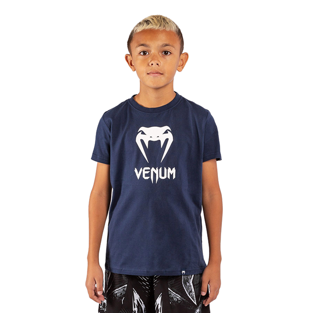 Детская футболка Venum Classic Navy Blue