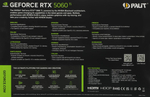 Видеокарта Palit NVIDIA  GeForce RTX 5060TI PA-RTX5060TI DUAL 8ГБ Dual, GDDR7, Ret [ne7506t019p1-gb2062d]