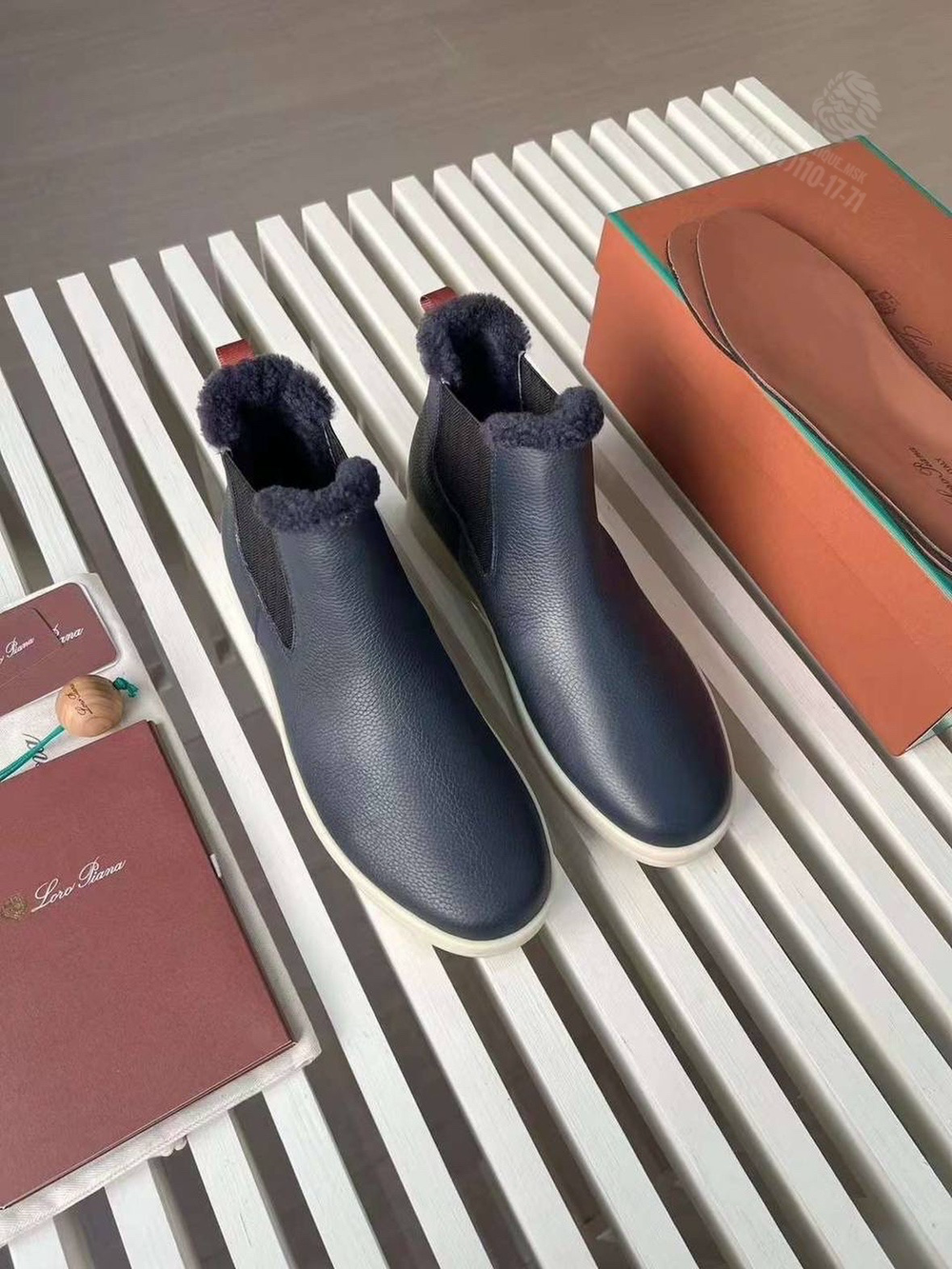 Ботинки-Челси Loro Piana Ultimate Walk Beatle