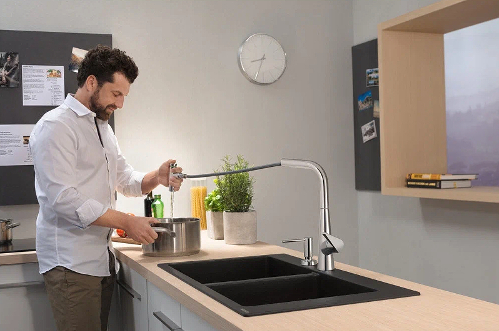 Смеситель для кухни Hansgrohe Talis Select S 72822000 хром