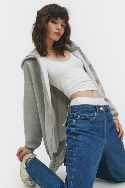 Джинсы женские прямые синего цвета Woman Jeans Straight Dark Blue