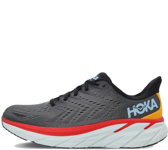 Кроссовки Hoka Clifton 8 Grey/Red