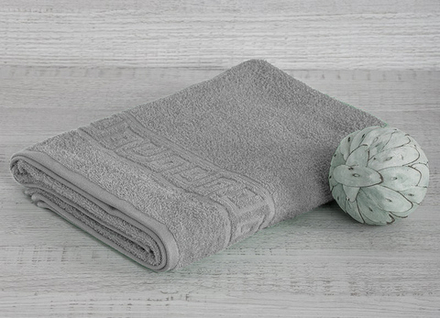 Полотенце махровое 70х140 Серый