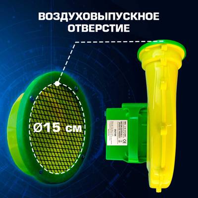 Нагнетатель воздуха (насос) для надувных батутов и конструкций с патрубком, от 750 Вт.