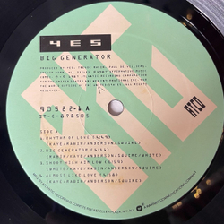 Винтажная виниловая пластинка LP Yes Big Generator (USA 1987) Shoot High Aim Low