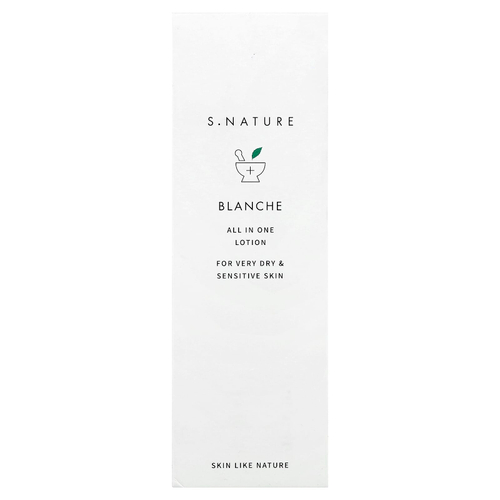 S.NATURE, Blanche, универсальный лосьон, для очень сухой и чувствительной кожи, 200 мл