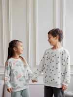 Свитшот оверсайз Mjölk Ламантины, уценка