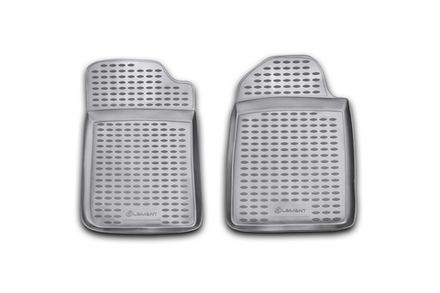 Коврики в салон RENAULT Kangoo грузовой 1998-2013, 2 шт. (полиуретан)