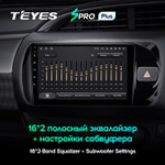 Teyes SPRO Plus 9" для Toyota Vitz 2014-2019 (прав)