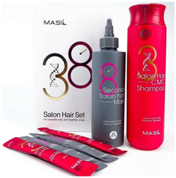 Восстанавливающий профессиональный шампунь с керамидами Masil 3 Salon Hair CMC Shampoo, 300 мл
