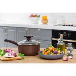 Ковш с крышкой Tefal Tendance Brownie 2л 18см 04182418