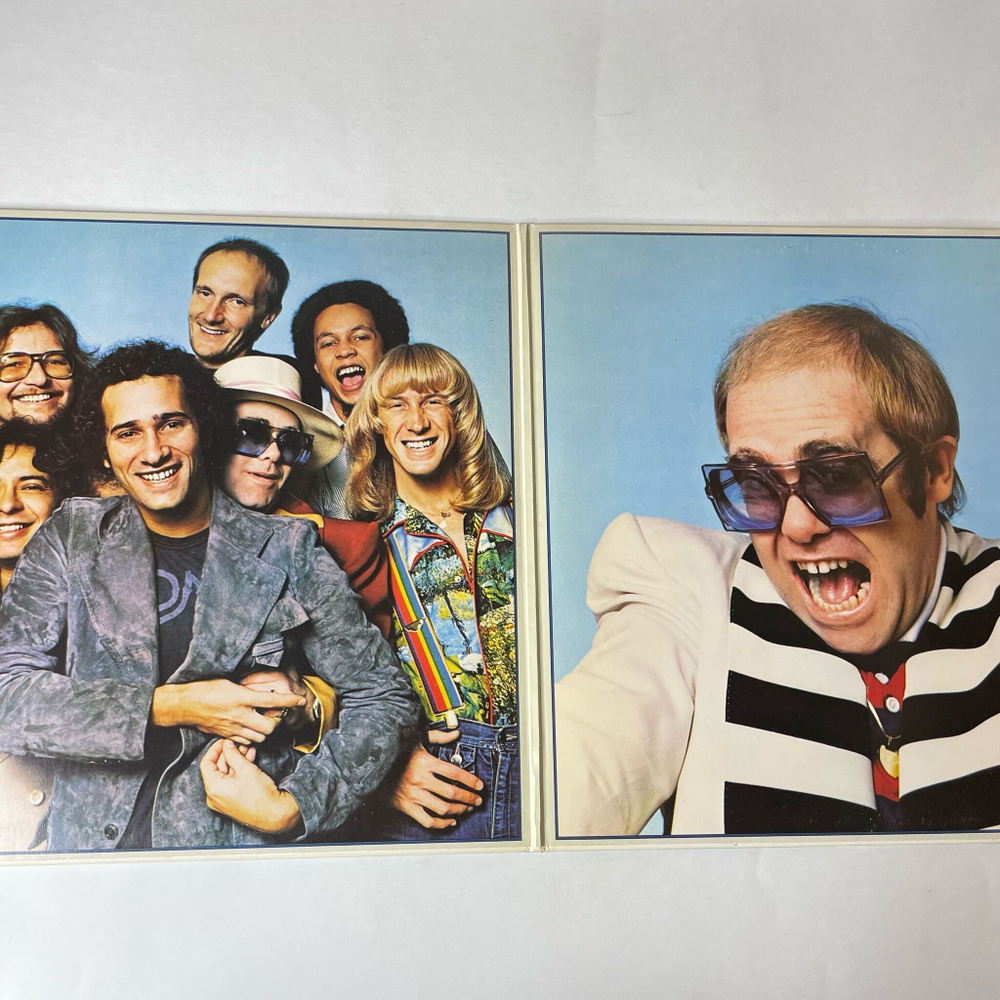 Винтажная виниловая пластинка LP Elton John Blue Moves (UK 1976) Sorry Seems To Be The Hardest Word