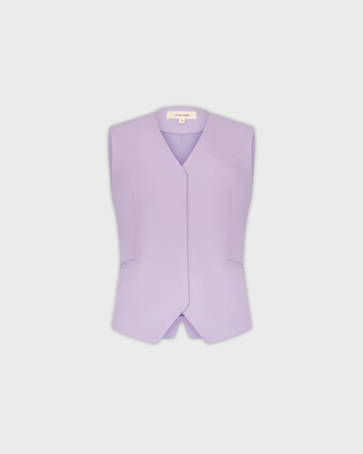 Жилет с потайной застежкой