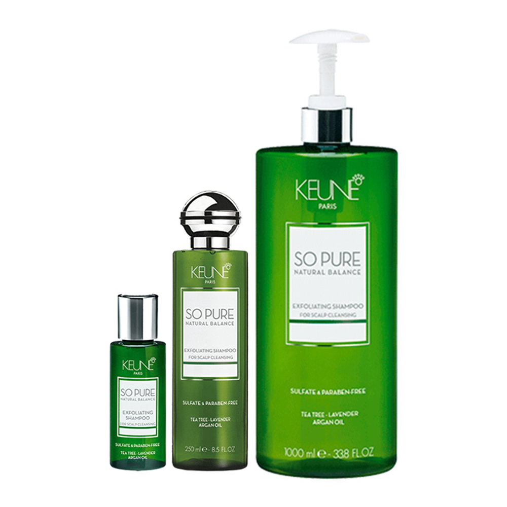 Keune So Pure Шампунь Обновляющий Exfoliating Shampoo 250 мл