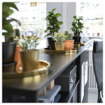 Поднос IKEA GLATTIS (ГЛАТТИС), Латунь, 38 см
