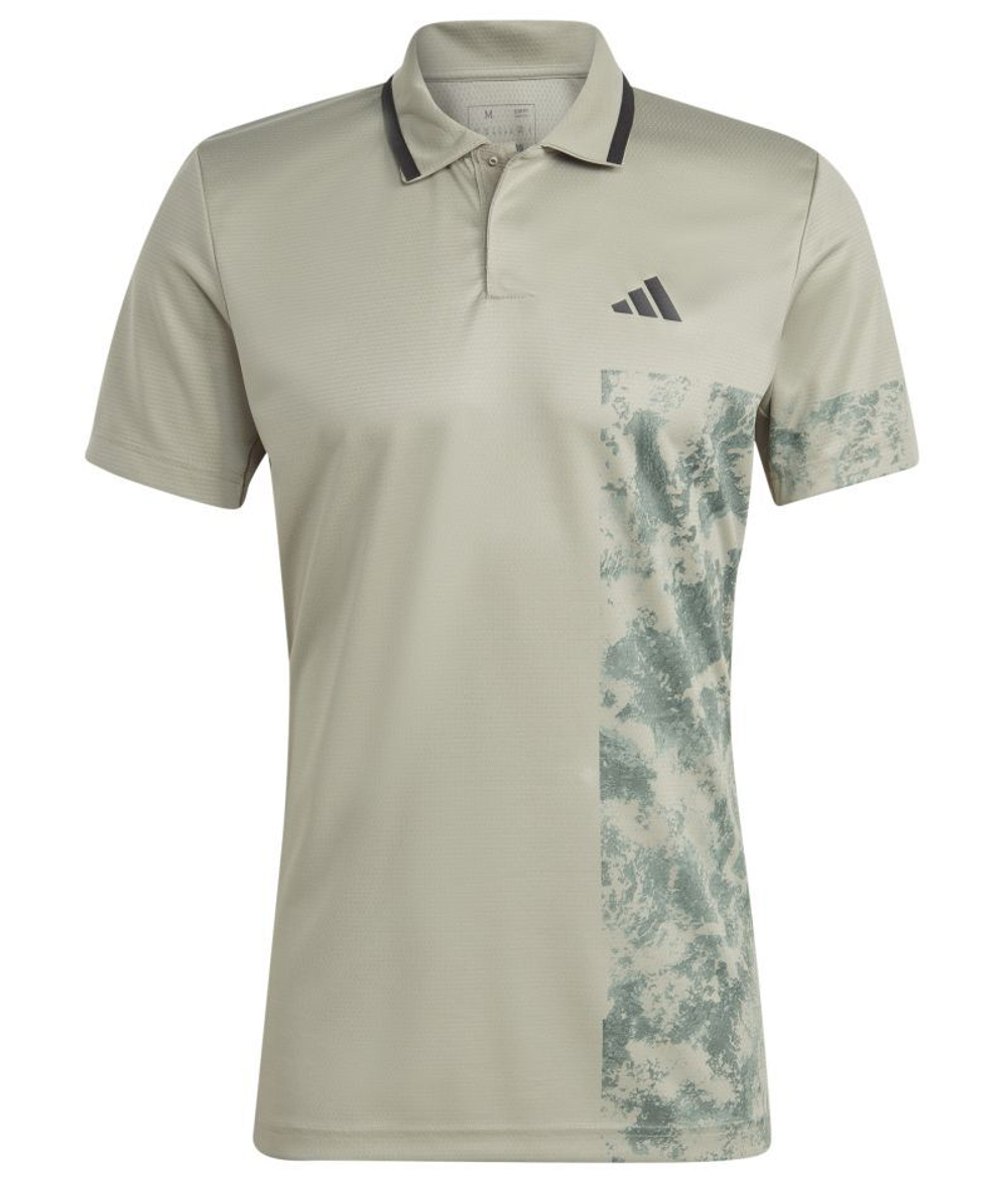 Теннисное поло Adidas Paris Tennis Heat.Rdy Freelift Polo Shirt - silver pebble