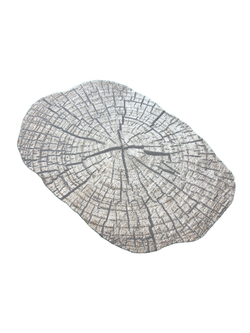 Ковер Safir 00839C Grey/Brown Нестандартная (1.16 х 1.8)