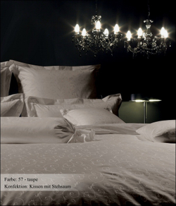 Постельное белье 2 спальное Janine Rubin коричневое