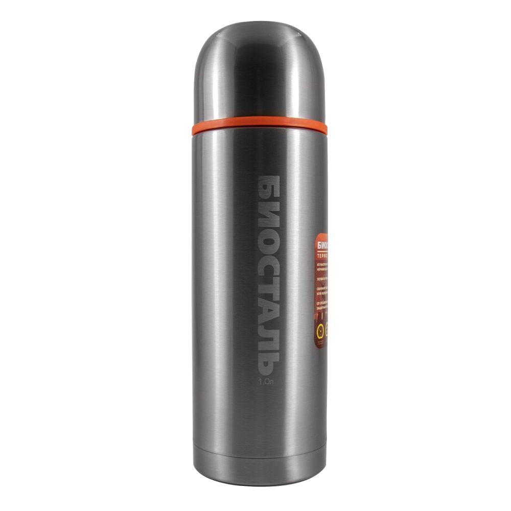 Термос &quot;Биосталь-СПОРТ&quot; с узкой горловиной, 1,0 л/12/