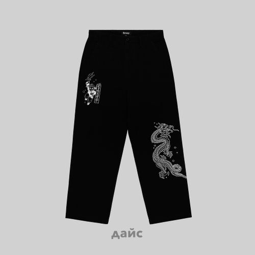 Брюки мужские Ripndip Ryu Wide Leg Pants артикул:RND10208 - купить в магазине Дайс